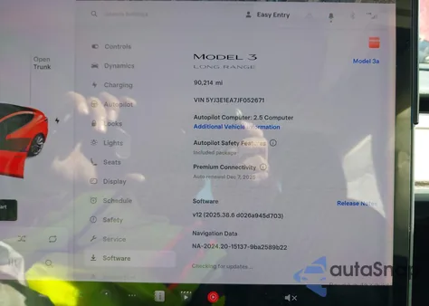 2018 Tesla Model 3 Long Range/Mid Range from USA, damaged, VIN 5YJ3E1EA7JF052671